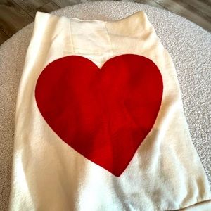 Aviator Nation Heart Zip Hoodie